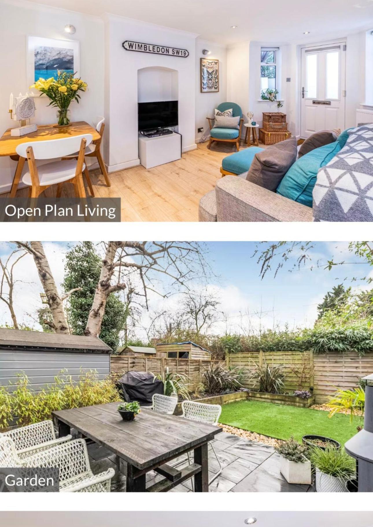 Stunning, Stylish Garden Flat In The Heart Of Wimbledon Apartment Londra Exterior foto
